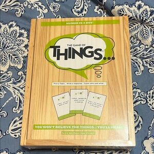The Game of Things - Wooden Box Edition